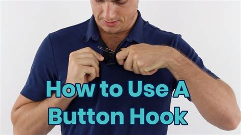 button hook up